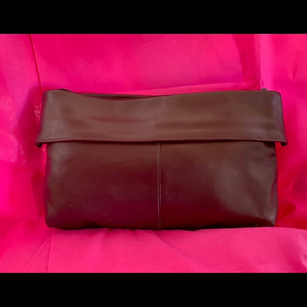 Generic leather clutch 40 years old